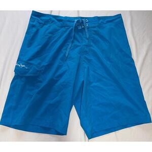 Panama Jack Blue Men's Swim Trunks 34